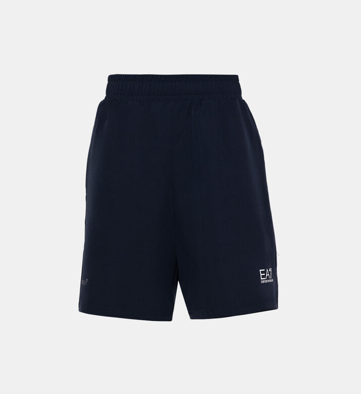 Cotton Side Logo Shorts