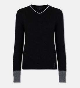 Marc Jacobs Layered V-neck Wool-blend Sweater, Packshot View