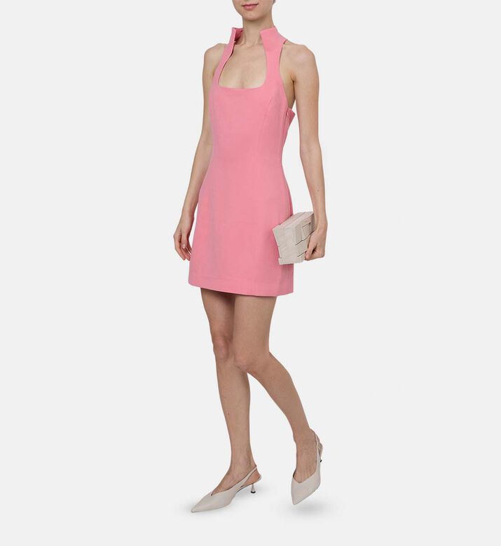 Halter Neck Mini Dress