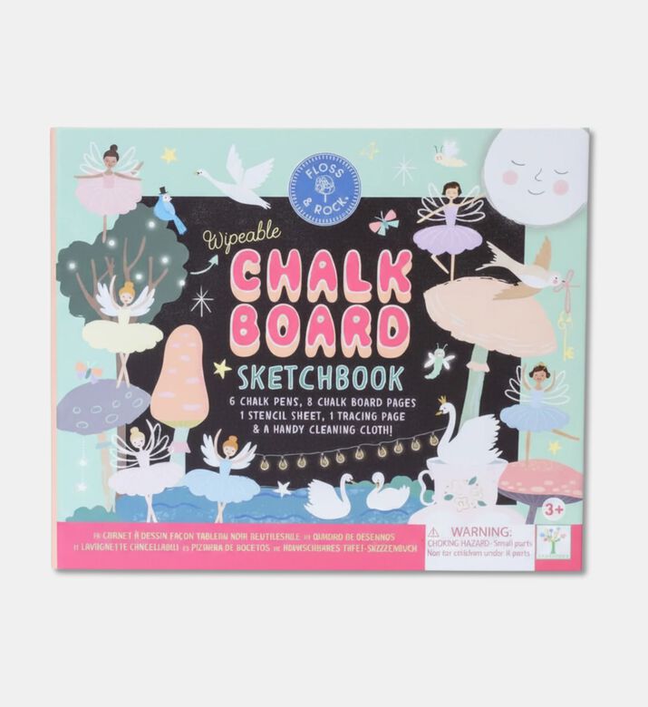 Floss and Rock Enchanted Chalkboard Sketchbk, Packshot View