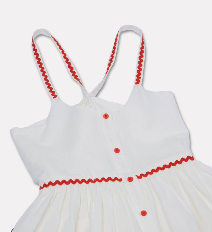 Stella McCartney Embroidered Strawberry Dress, Packshot View