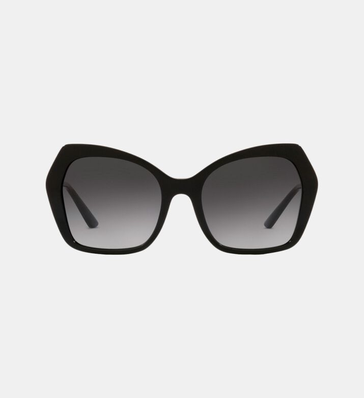 Acetate Glossy Cat-eye Sunglasses 56