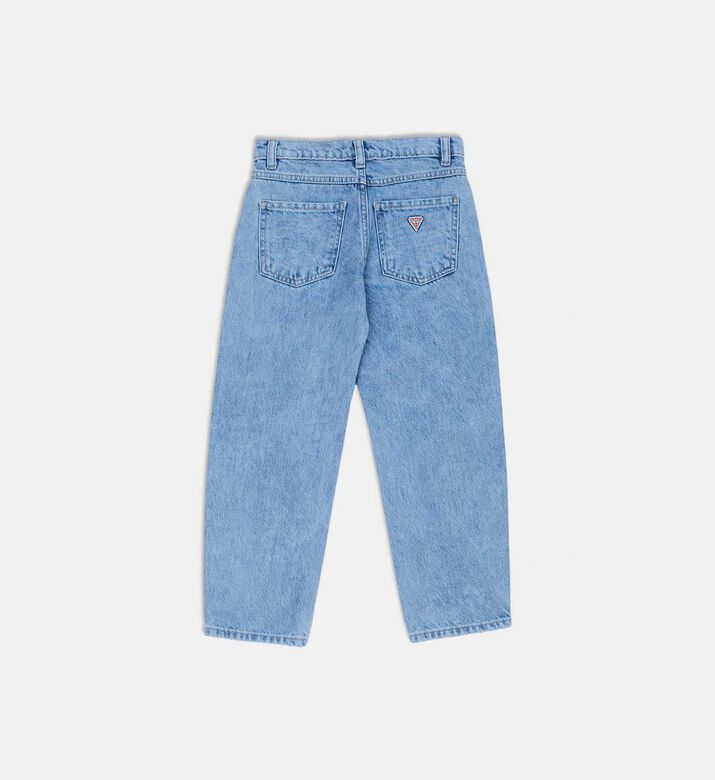 Button Closure Regular-fit Denim Pants