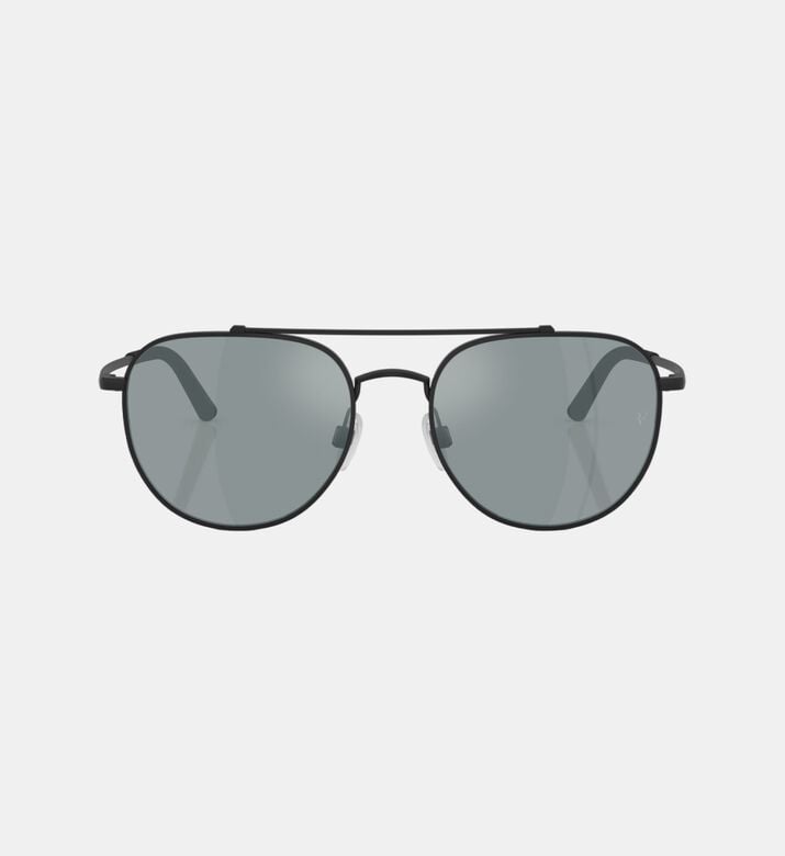 Pilot Full-rim Metal Sunglasses 54