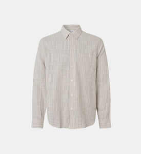 قميص بنقشة مخططة