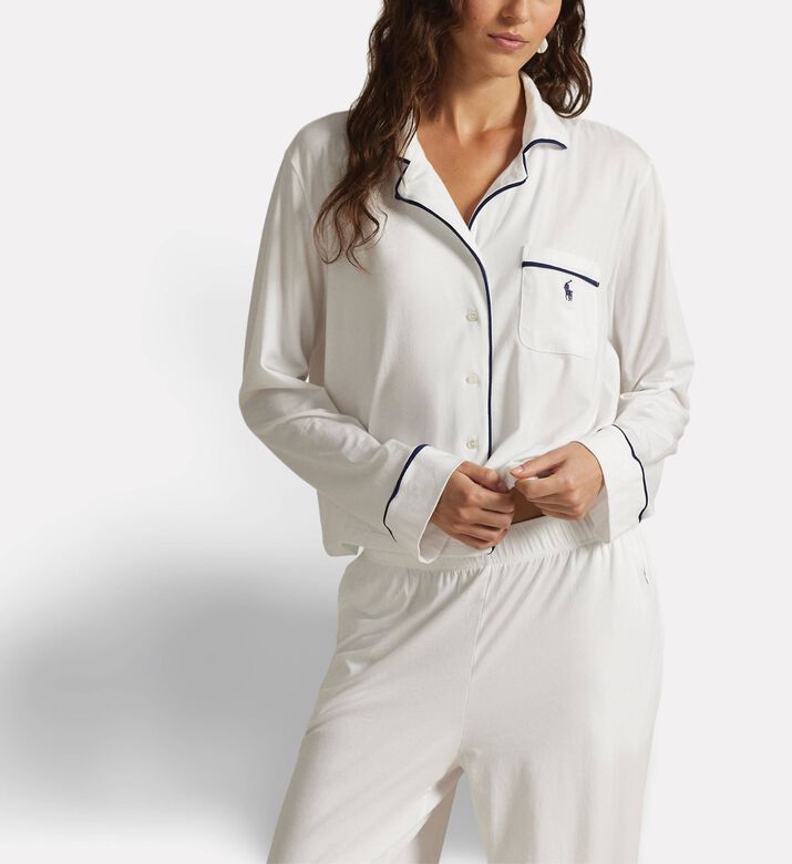 Polo by Ralph Lauren Galeries Lafayette Classic Pajama Set, Model View