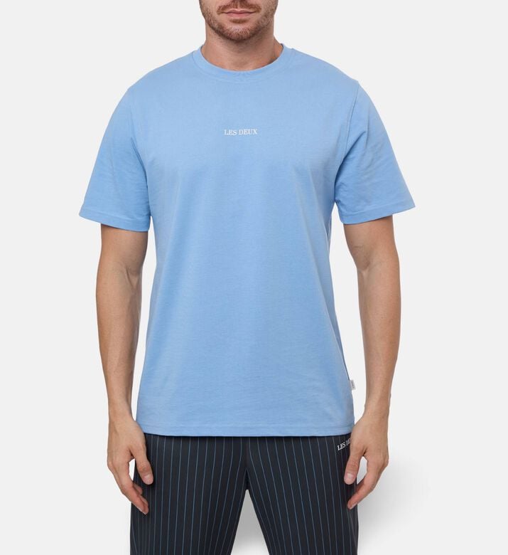 Les Deux Ts Andrew, Blue, L, Model View