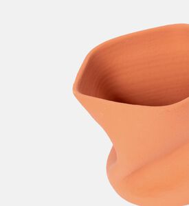 مزهرية كبيرة جدًا تيراكوتا بلاش