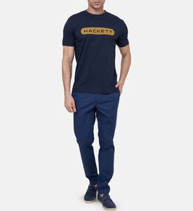 تيشيرت قطن بطبعة شعار