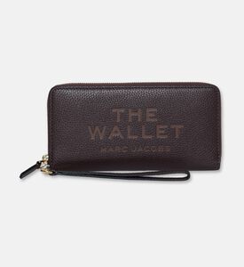 Marc Jacobs Continental Leather Wallet, Brown, Packshot View