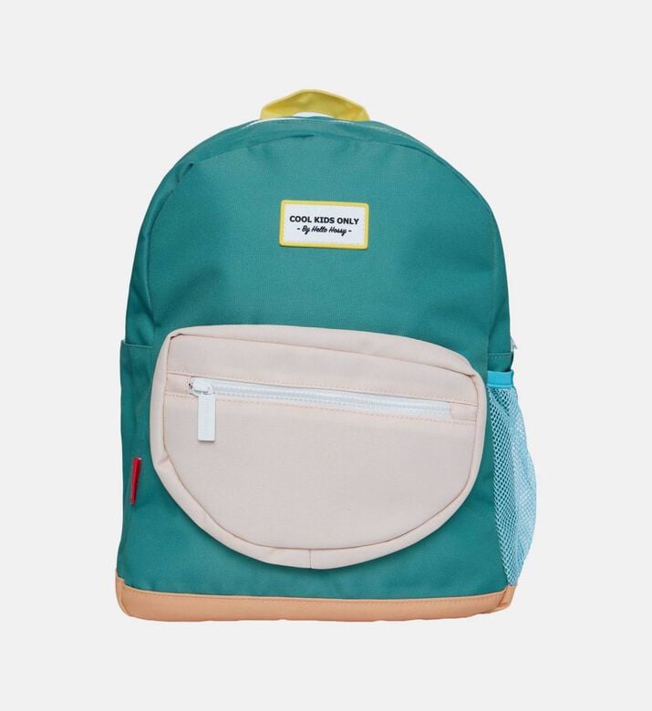 Hello Hossy Mini Captain Shoulder Strap Backpack, 30x38x12-cm, Green, Packshot View