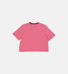 Girl Embroidered-logo T-shirt Girl Embroidered-logo T-shirt