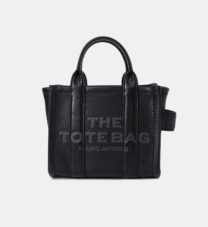 Micro Tote Leather Crossbody Bag