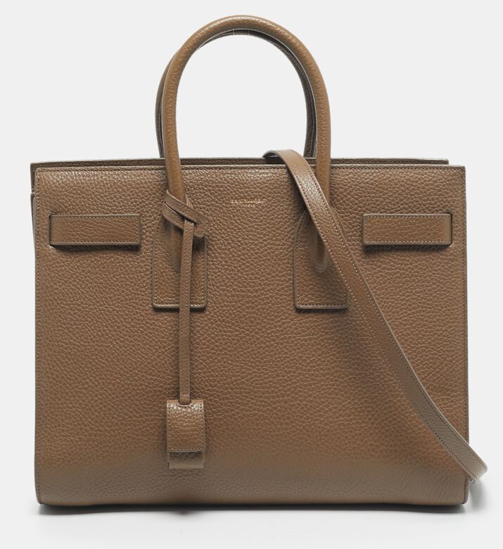 Yves Saint Laurent Saint Laurent Leather Small Classic Tote Bag, Packshot View