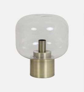Light and Living Arturan Glass Table Lamp, Packshot View