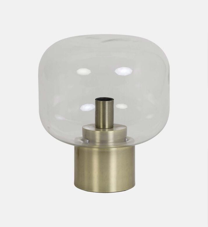 Light and Living Arturan Glass Table Lamp, Packshot View