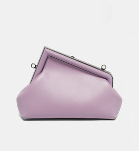 Fendi Preowned Fendi Lilac Small Fendi First Clutch Bag, Packshot View