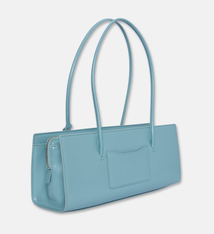 Marc Jacobs Cow Leather Rectangular Bag, Sky-blue, Packshot View