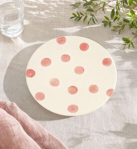 Easy Life Ceramic Colorful Mix Dinner Plate, Model View