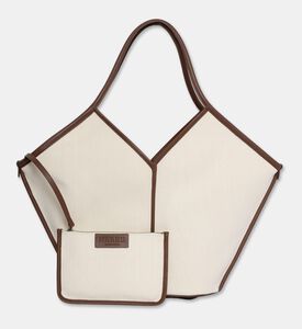 Hereu Leather Foulard Open-top-detail Tote, Packshot View