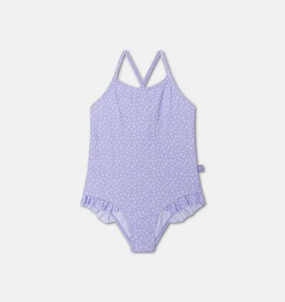 Lila Leopard-print Bathing Suit