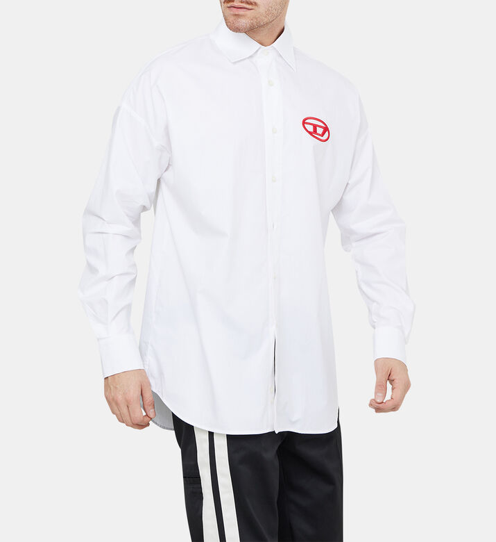 S-dou-plain Cotton Shirt