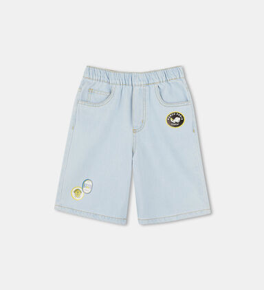 Light Wash Denim Shorts