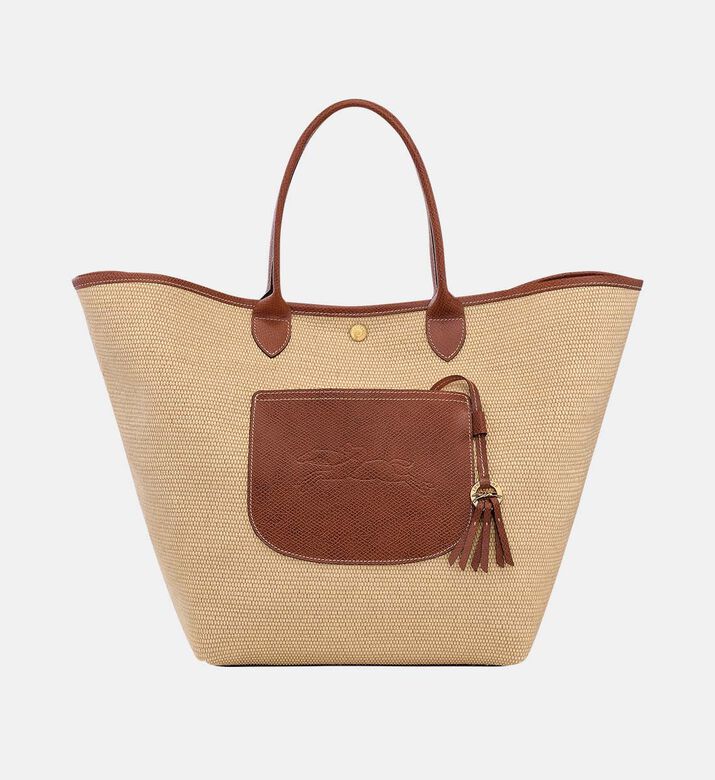 Leather Spacious Shoulder Bag
