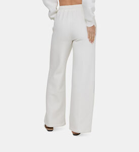 بنطال لوكس قطني رياضي بخصر مرن