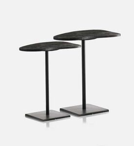 Home Deco and More Ying Metal Side Table 2-piece Set, Packshot View