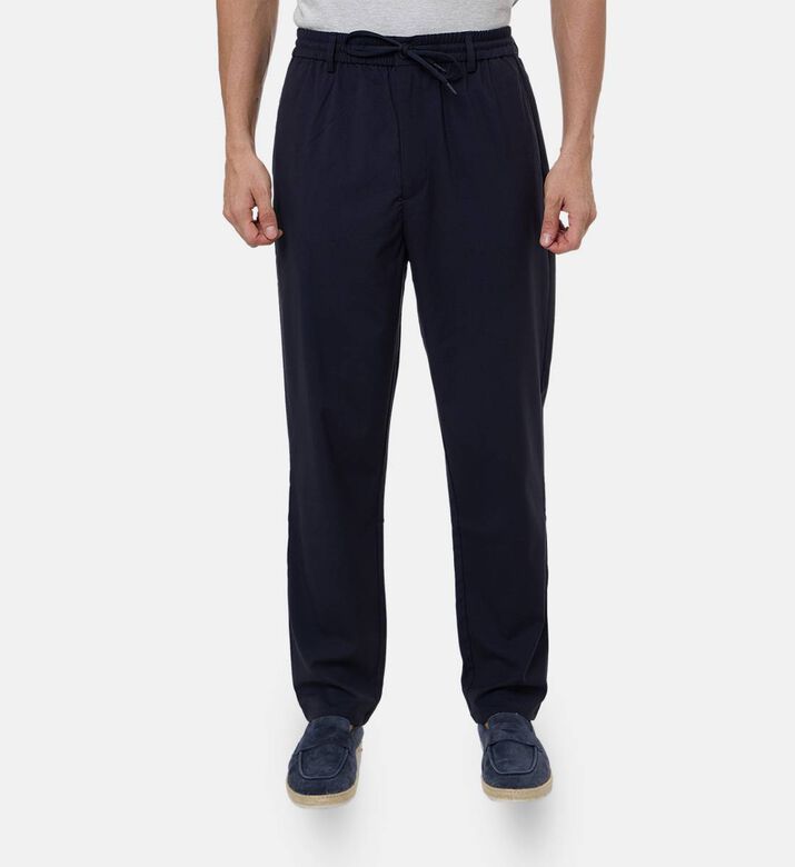 Les Deux Como Tapered Drawstring Trousers, Model View