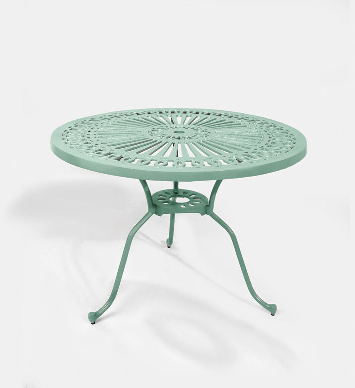 Home Deco and More Bistro Dining Table With 4 Chairs Green, Packshot View