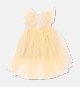 Poca and Poca Tulle Ruffle-detail Flared Dress, Packshot View