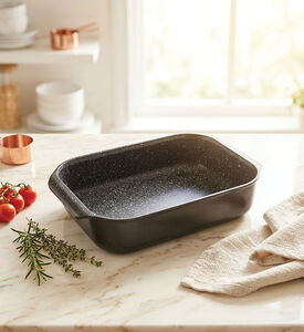 Risoli Granito Oval Roaster Pot, Packshot View