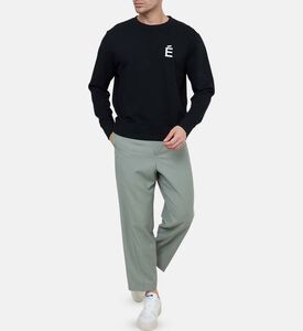 سويت شيرت بطبعة شعار