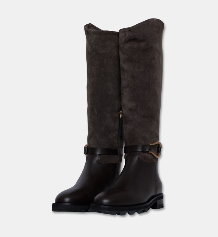 Roberto Festa Niasu Two-toned Knee-high Boots, Packshot View