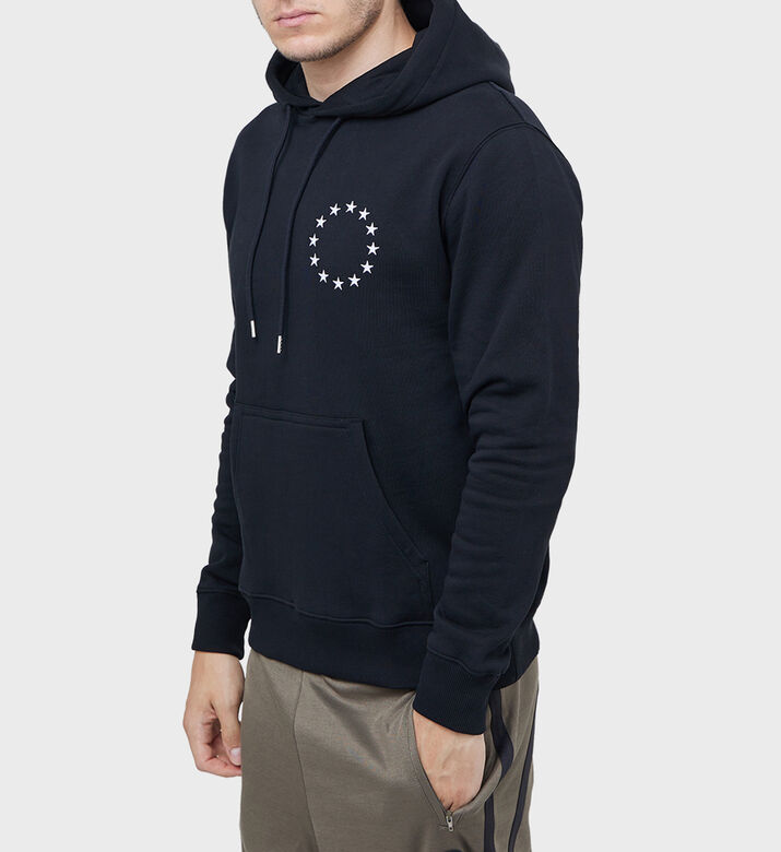Klein Europa Cotton Hooded Sweatshirt