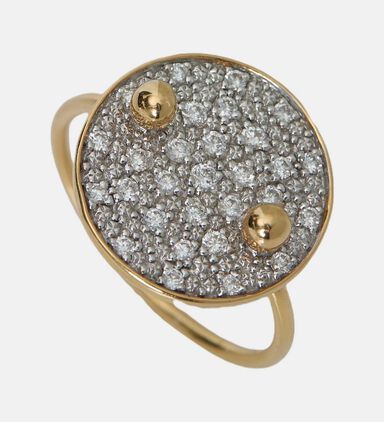 Large Galaxy Diamond Ring - 18k