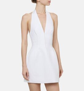 Halter Collar Mini Dress