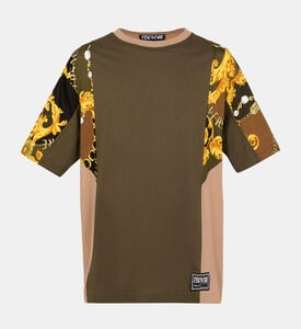 Cotton Baroque-print T-shirt Cotton Baroque-print T-shirt
