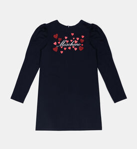 Little Hearts Logo Milano Rib Dress Little Hearts Logo Milano Rib Dress