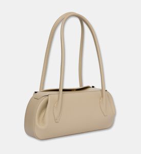 Yuzefi Oyster Leather Shoulder Bag, White, Packshot View