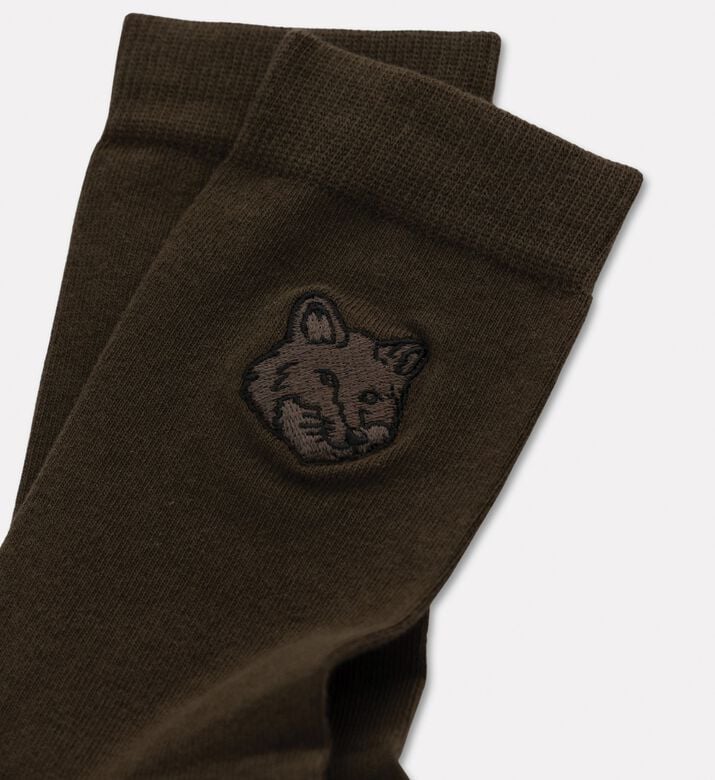 Maison Kitsune Socks Fox Head, Packshot View
