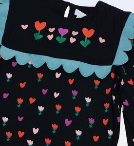 Tulips Waved Details Top