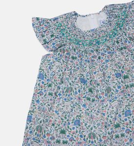 Tartine et Chocolat Floral-print Flutter Sleeves Dress, Packshot View