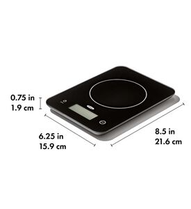 ميزان طعام غود غريبس زجاجي يومي