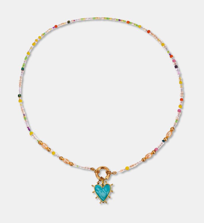 My Little Thieves Necklace Turquoise Heart, Packshot View