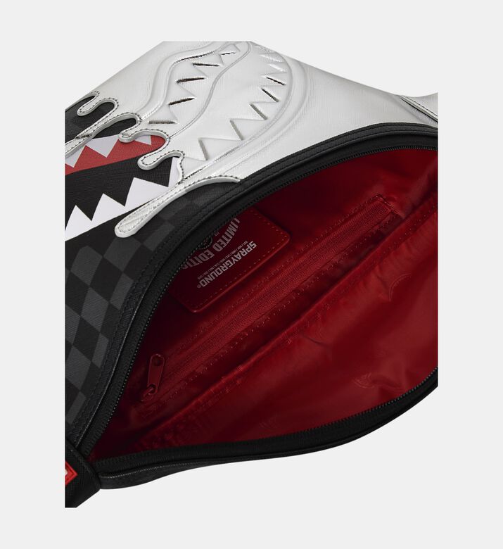 Sprayground Silver Side Drip Designer Wallet, Packshot View