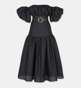 Poca and Poca Off-shoulder Puff Sleeve Dress, Packshot View