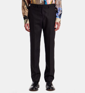 Slim Fit Linen Trousers